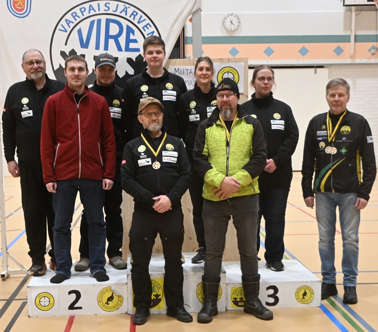 Varpaisjärvellä ensimmäiset ilma-asekilpailut